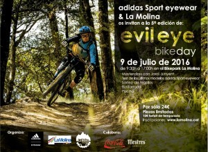 invitación evil eye bike day