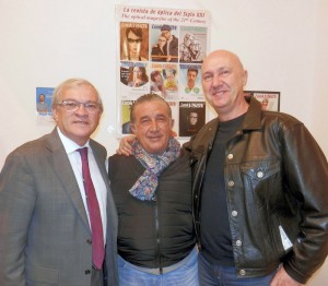 ASENSI CON JUANJO Y RAIMUNDO DE OPTICALIA GARAJONAY P