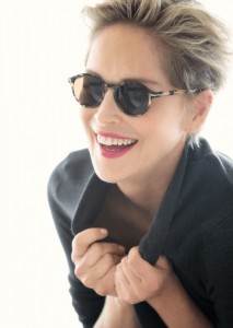 Sharon Stone y Alain Afflelou