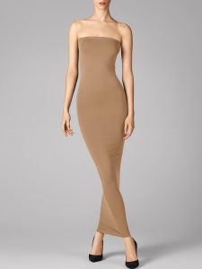 Wolford - Fatal Dress in toasted almond - 140€