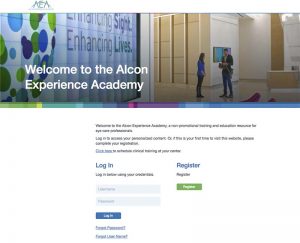 ALCON EXPERIENCE ACADEMY